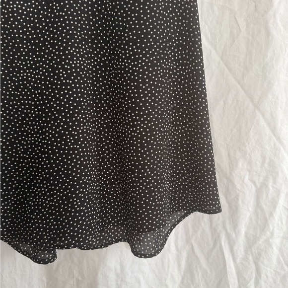 Anthropologie Ro & De flowy tank with black polka dots Size Small - Picture 3 of 12